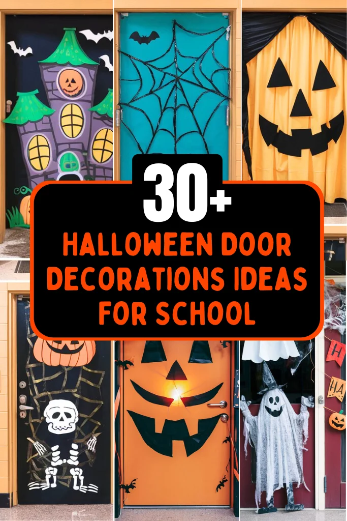 30+ Halloween Door Decorations Ideas For School