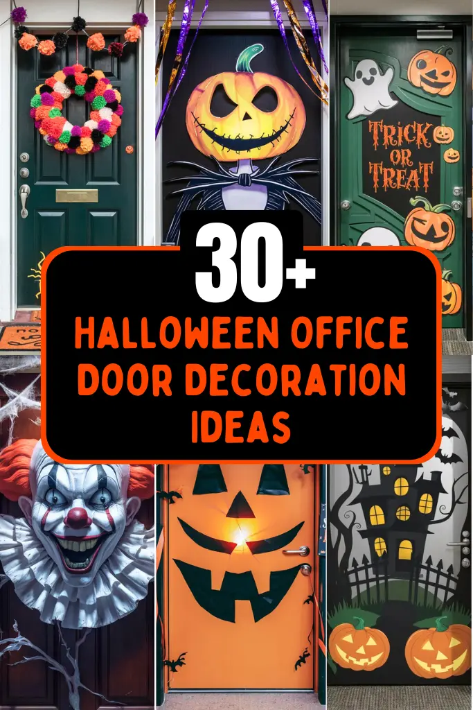 30+ Halloween Office Door Decoration Ideas