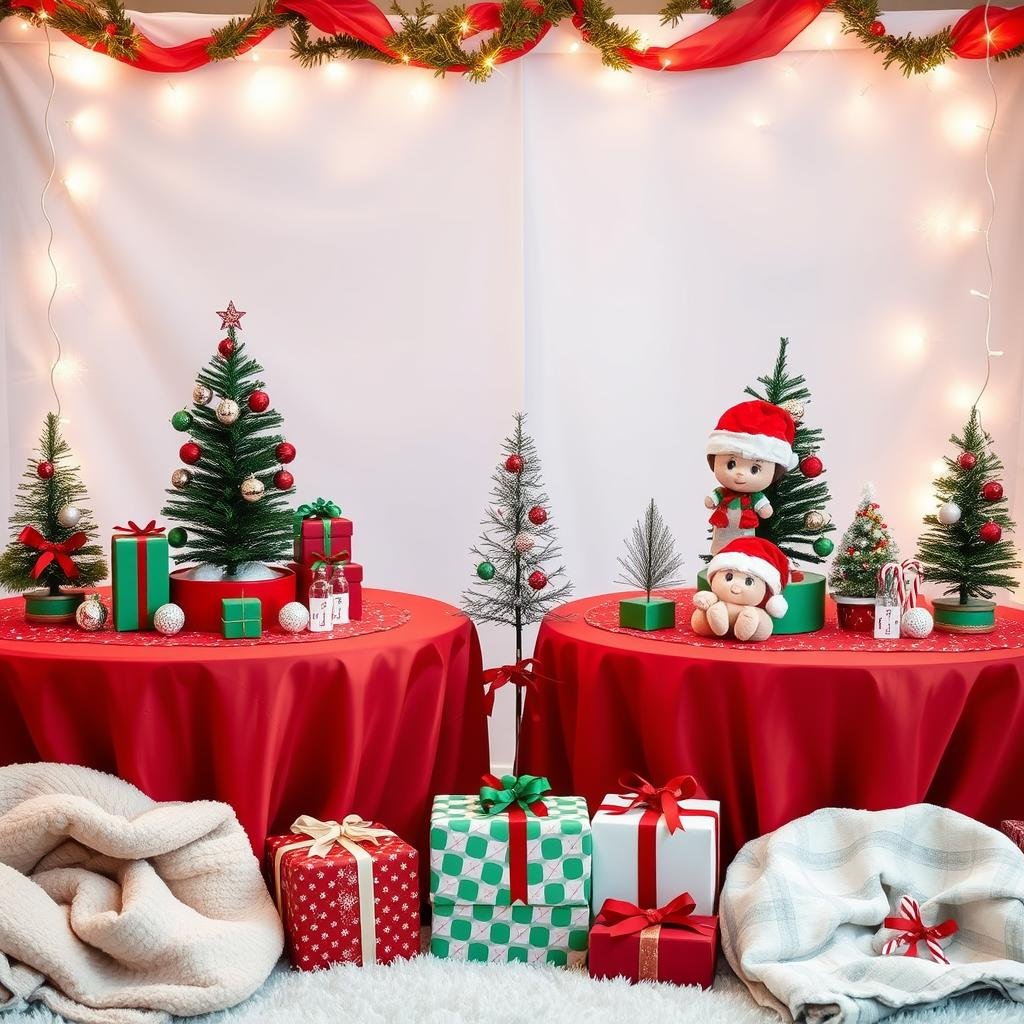 Christmas baby shower ideas for twins