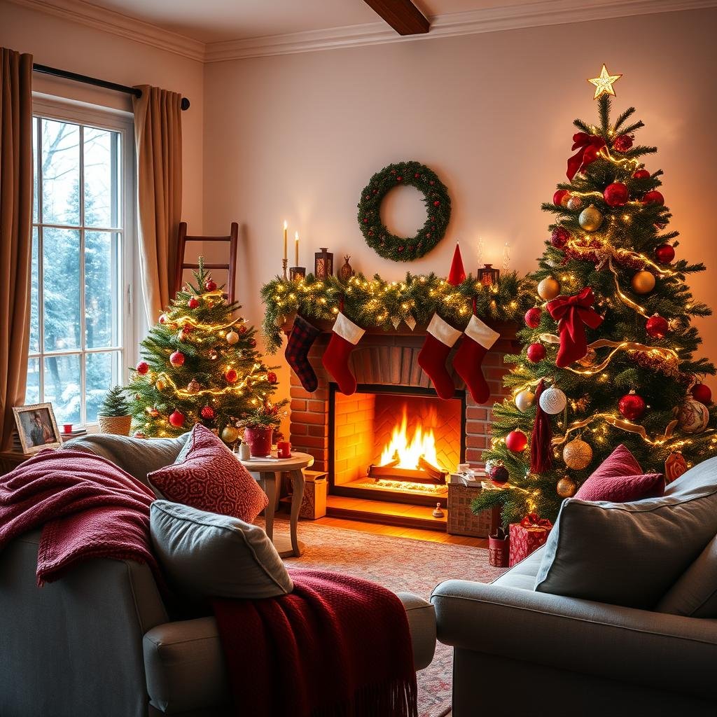 Christmas decor ideas for living room