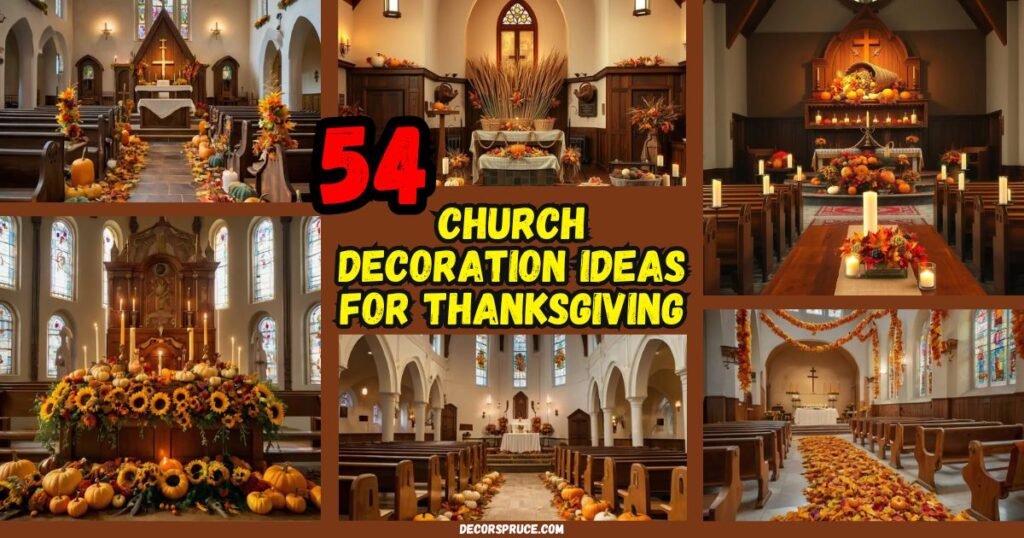 Church Decoration Ideas For Thanksgiving