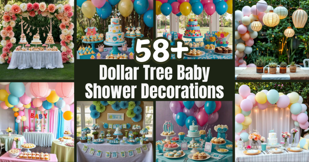 Dollar Tree Baby Shower Decorations