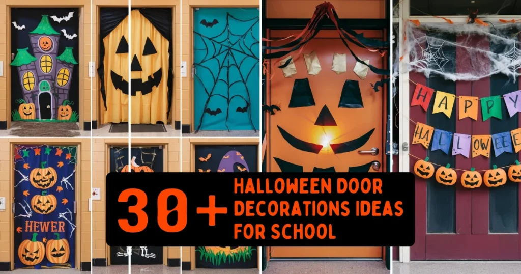 Halloween Door Decorations Ideas For School