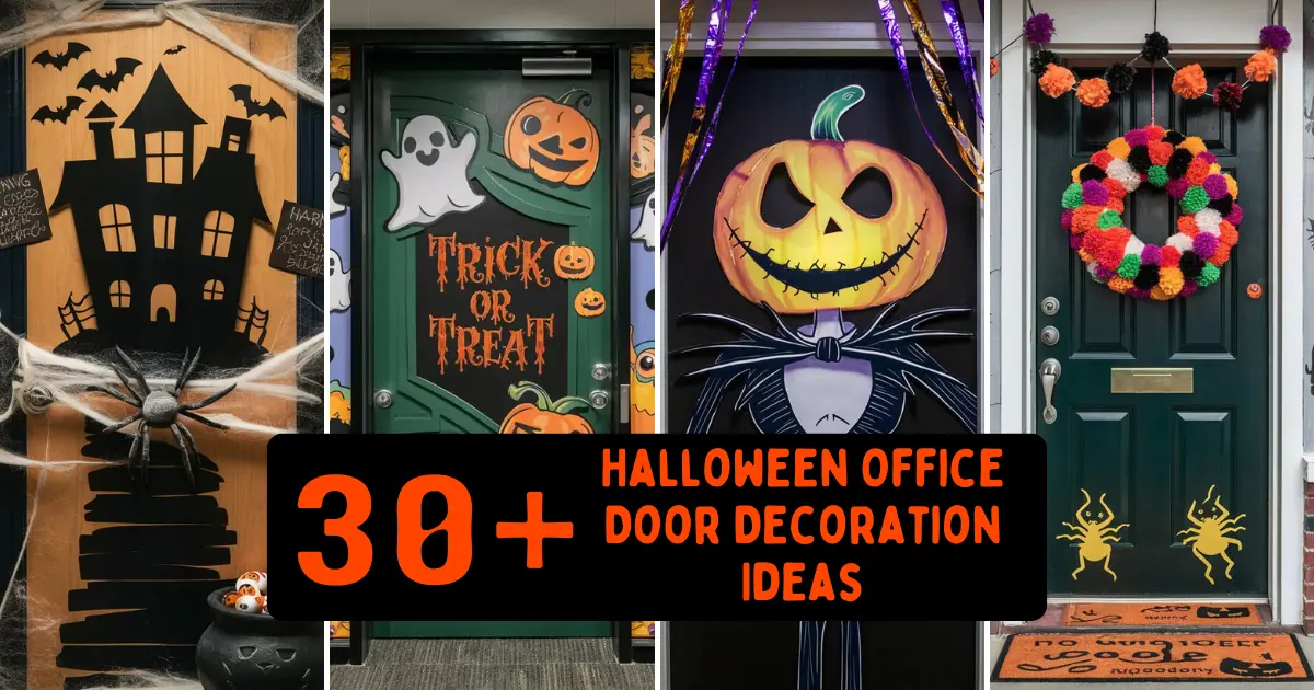 Halloween Office Door Decoration Ideas