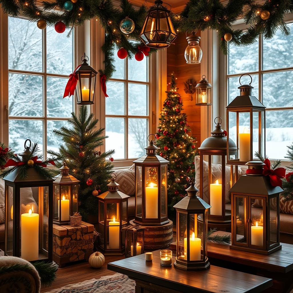 christmas lantern decor ideas