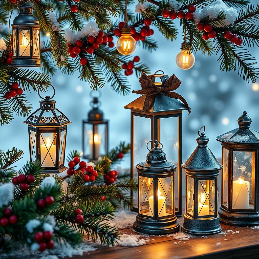 christmas lantern decor ideas