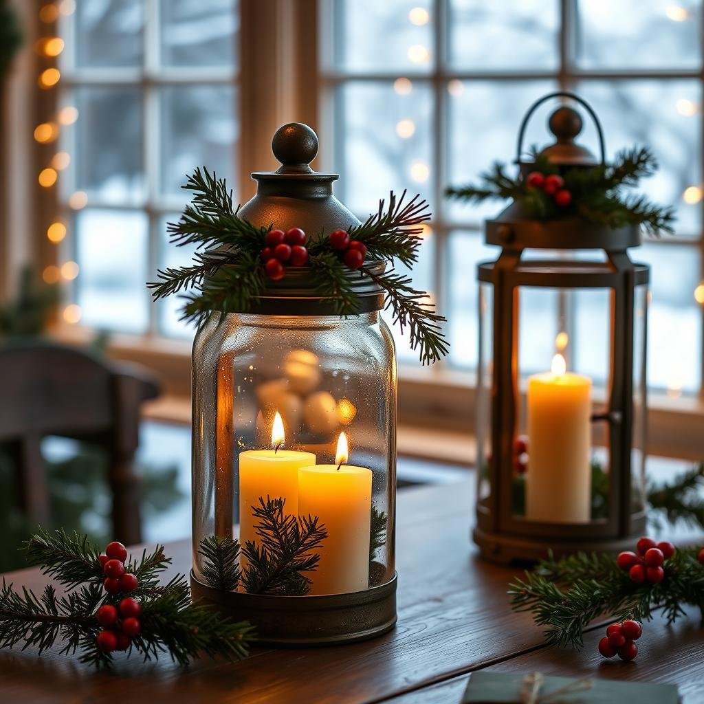 christmas lantern decor