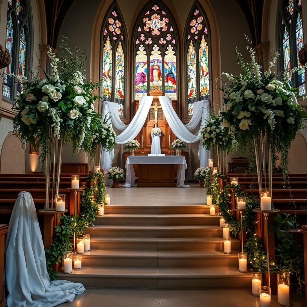 church altar decorations