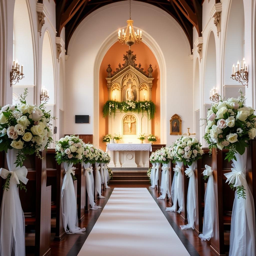 church wedding decorations