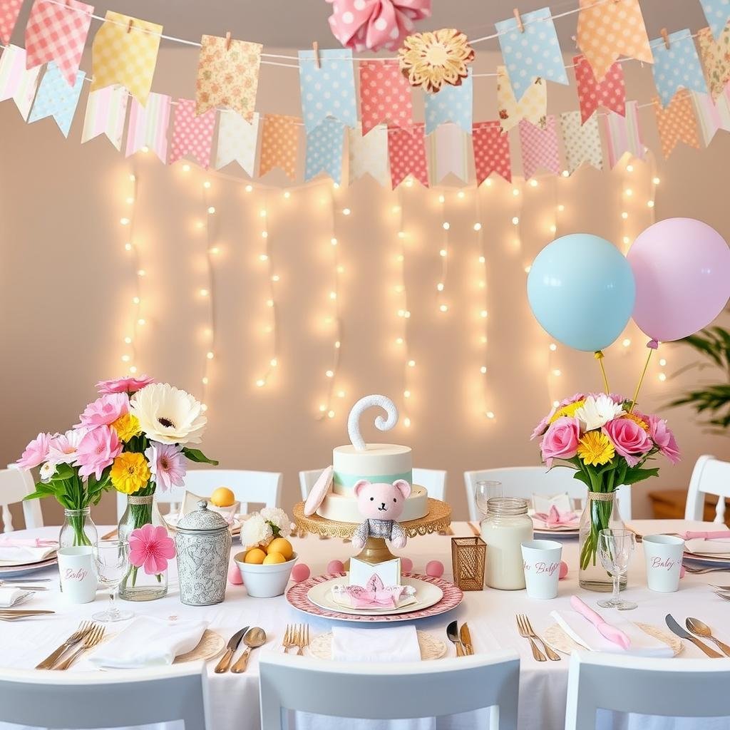 diy baby shower decorations