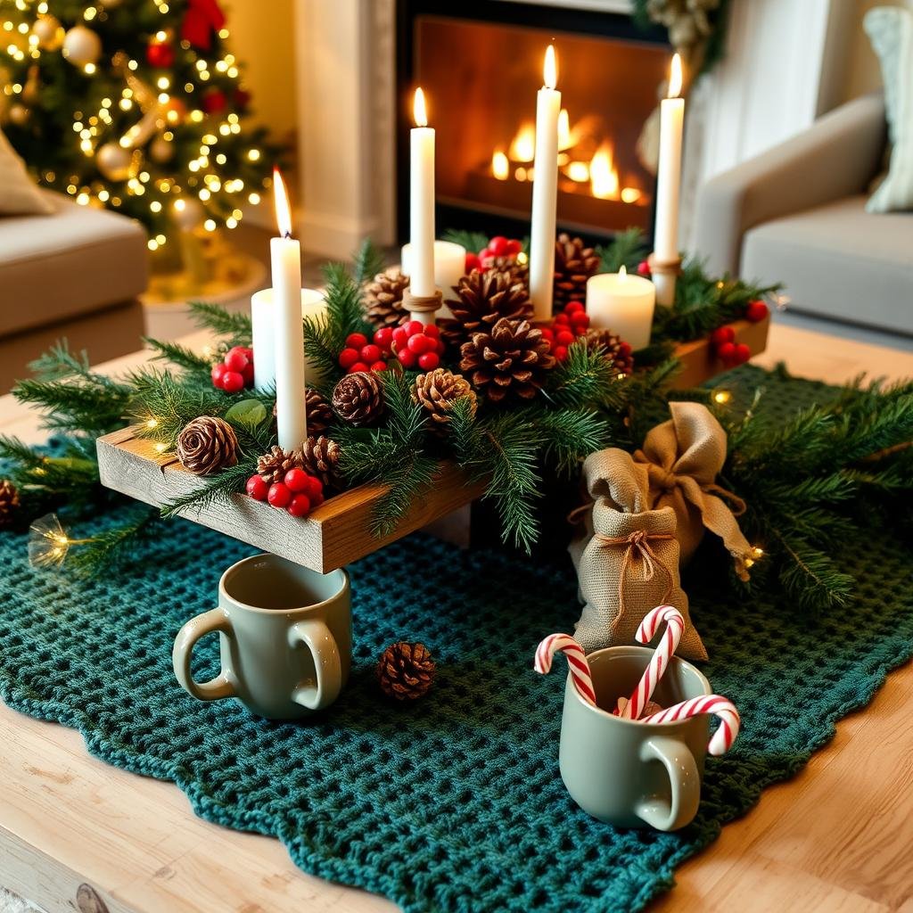 diy christmas table decorations