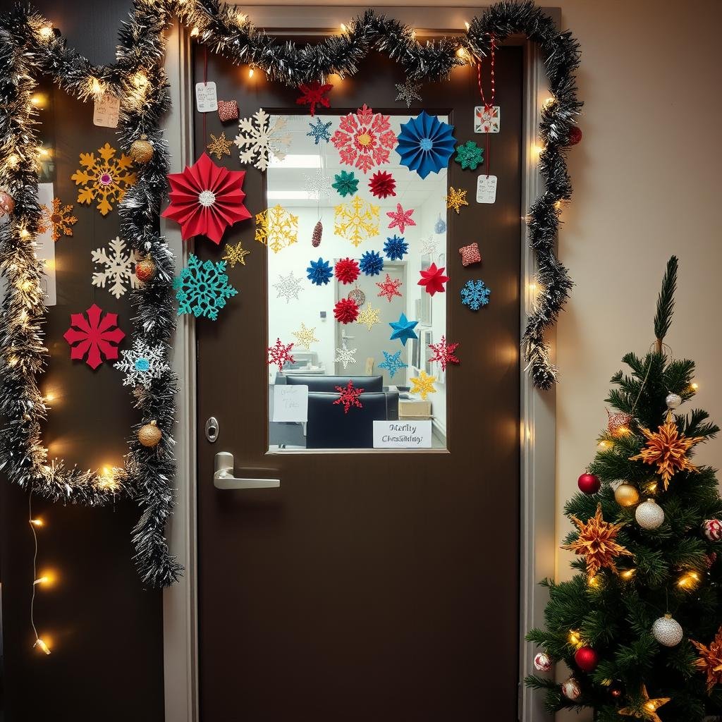 diy office christmas crafts