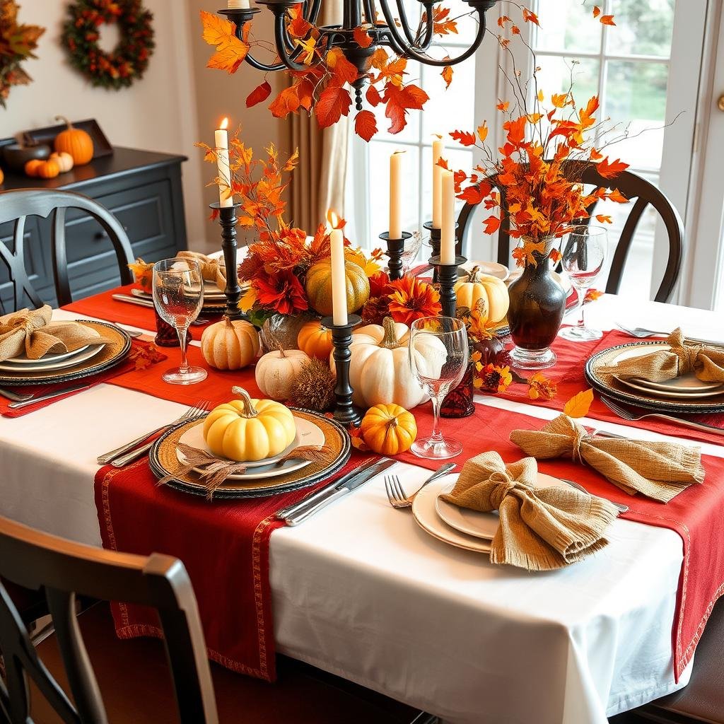 festive table decorations