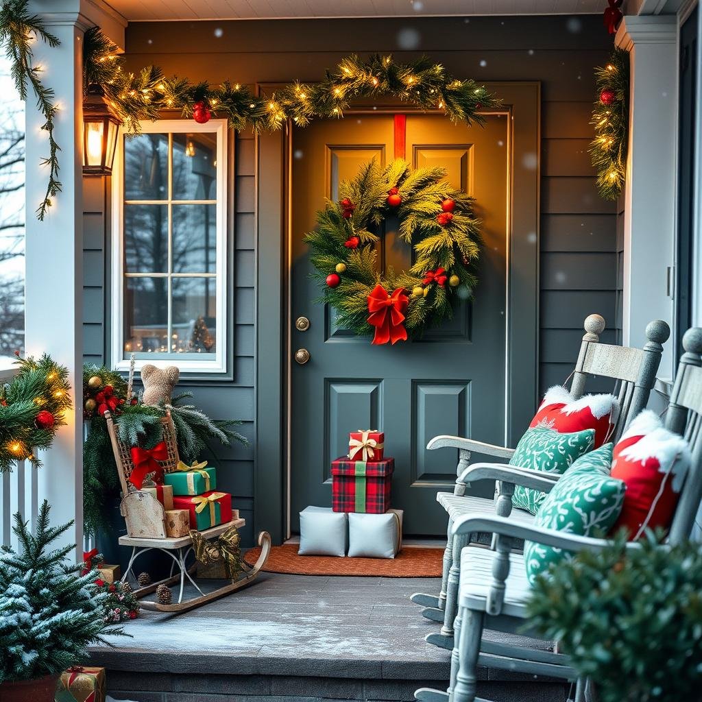 front porch christmas ideas