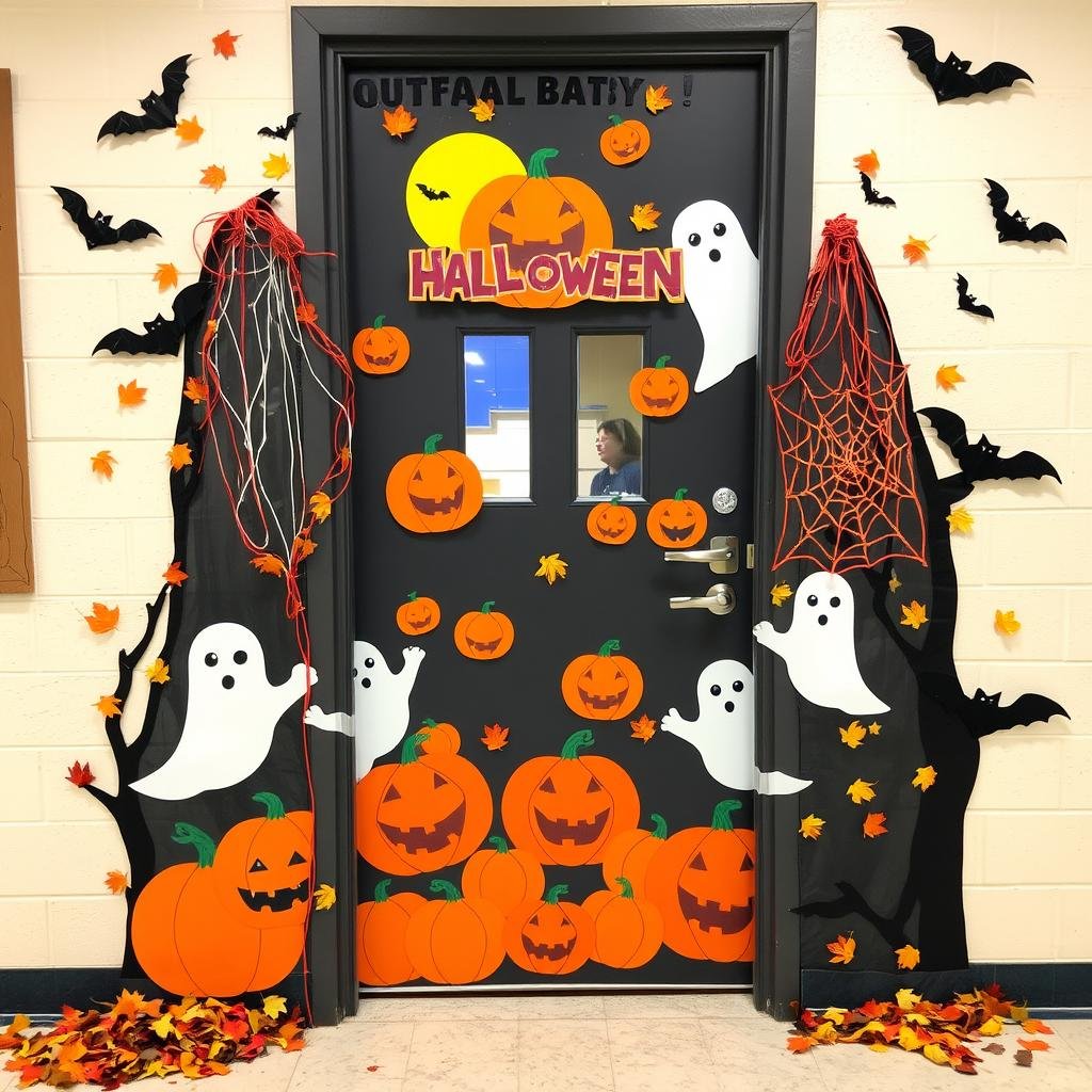 halloween door decor trends