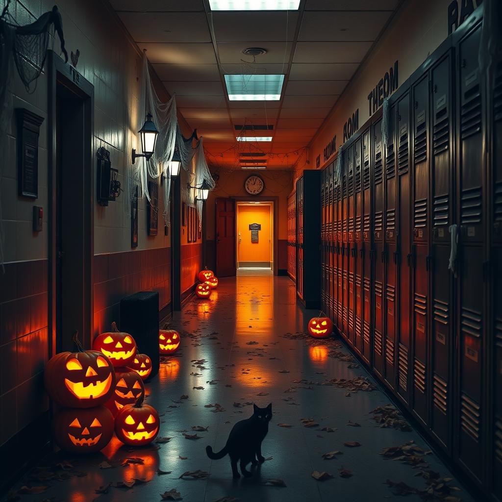 haunted halloween hallways