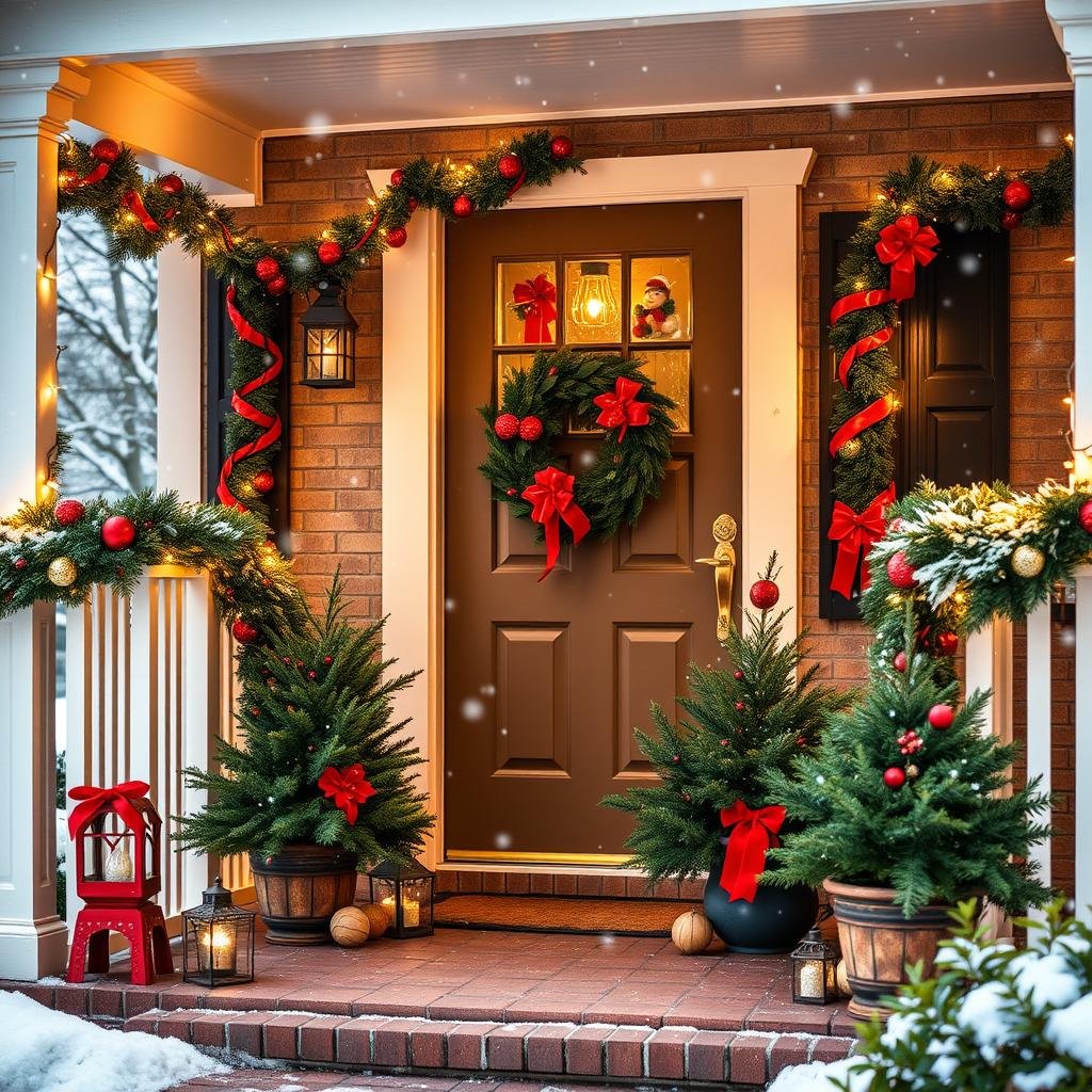 holiday curb appeal