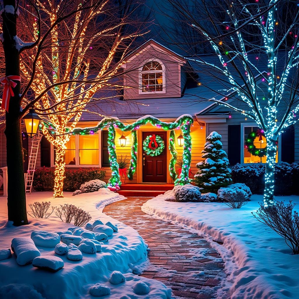 outdoor christmas lights