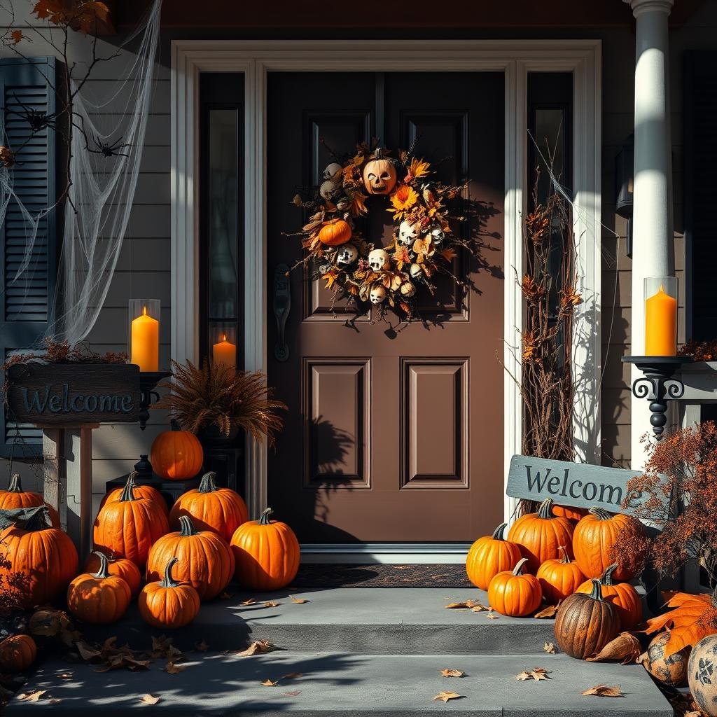 outdoor halloween decor