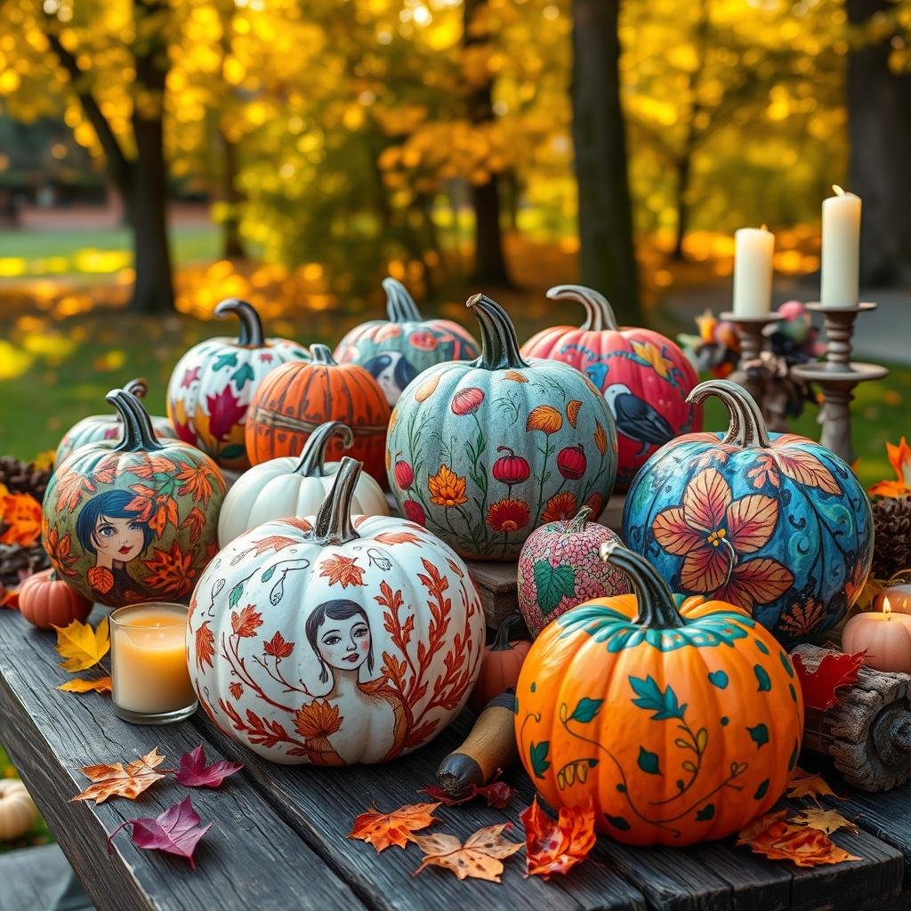 pumpkin painting