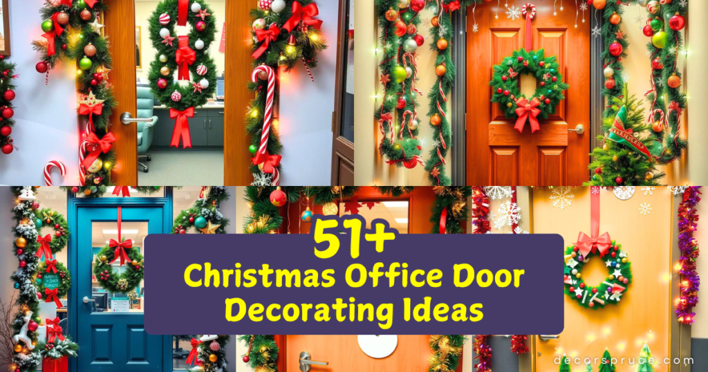 51+ Christmas Office Door Decorating Ideas