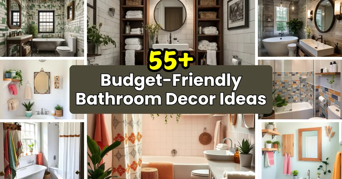 Budget-Friendly Bathroom Decor Ideas