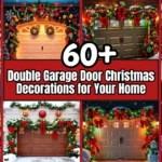 Double Garage Door Christmas Decorations