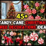 Candy Cane Christmas Tree Decorations Ideas