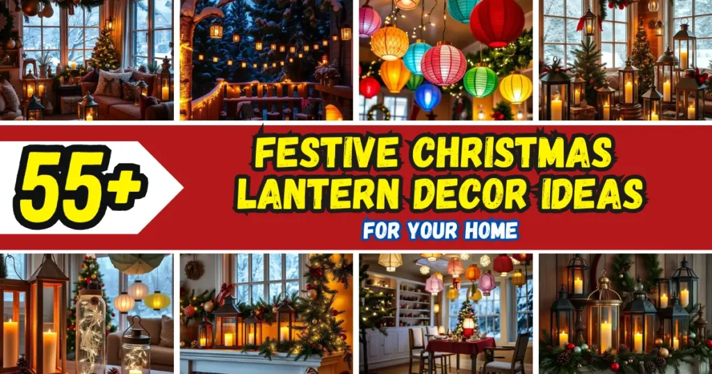 Christmas Lantern Decor Ideas