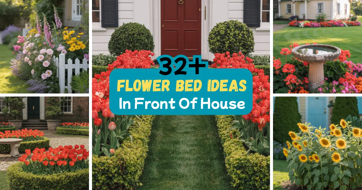 Flower Bed Ideas In Front Of House